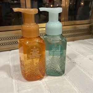 White barn hand soaps